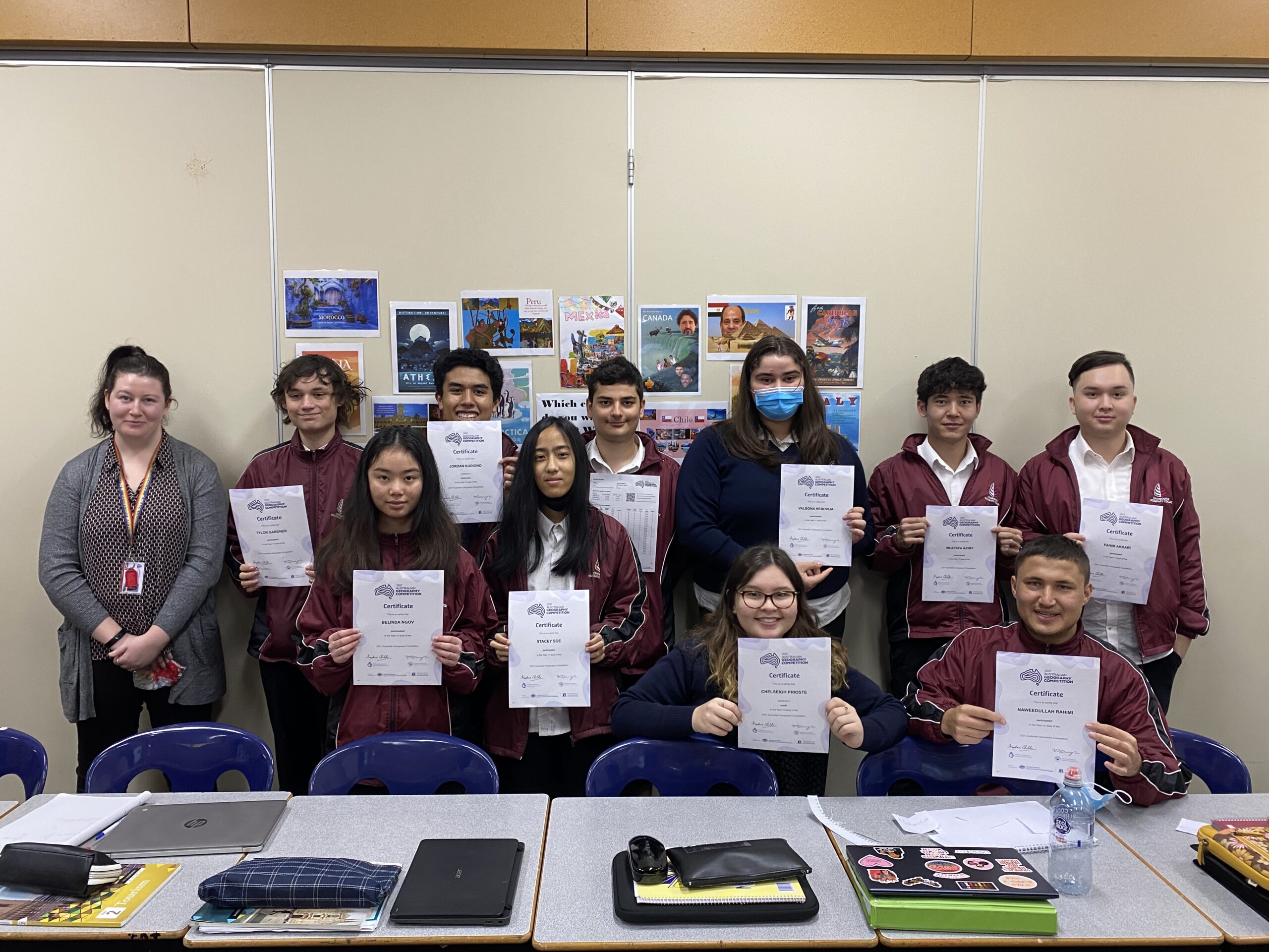 Geography Competition Cranbourne Secondary College